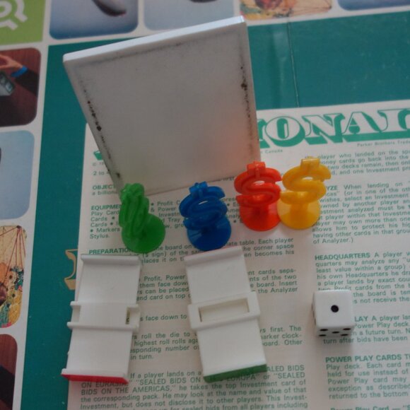 Vintage 1973 Parker Brothers Billionaire No. A-5 Board Game 2-4 Players Ages 10+ - Picture 8 of 16